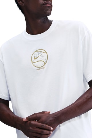 T-shirt de tennis Court - Blanc