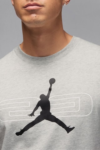 T-shirt de basketball - Gris clair chiné