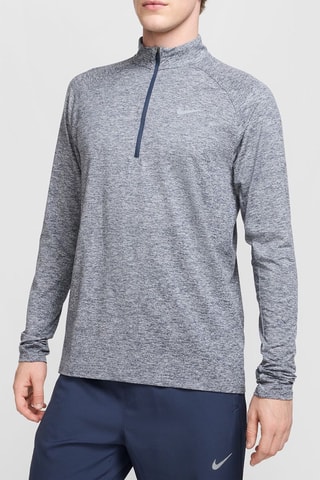 T-shirt de running Stride - Gris clair chiné
