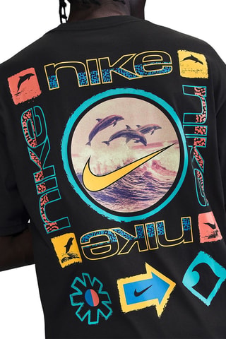 T-shirt ample Sportswear - Noir