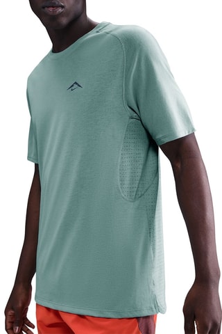 T-shirt de running Solar Chase - Vert d’eau