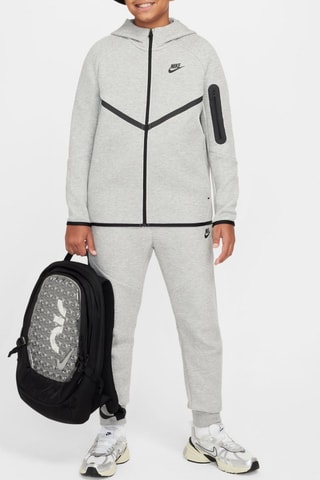 Sweat à capuche - Gris foncé chiné