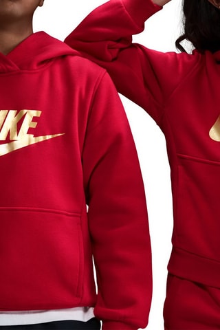 Sweat à capuche Sportswear Club - Rouge