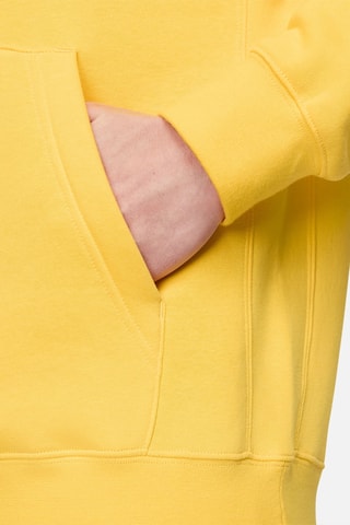 Sweat de football à capuche Park - Jaune