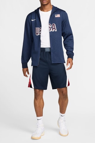 Sweat à capuche États-Unis - Bleu foncé