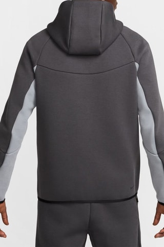 Sweat à capuche Tech - Gris foncé