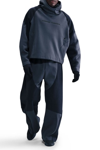 Sweat à capuche Tech - Bleu marine