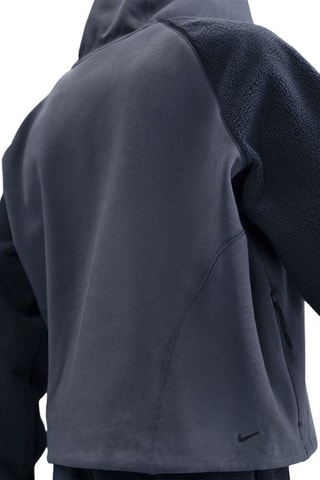 Sweat à capuche Tech - Bleu marine