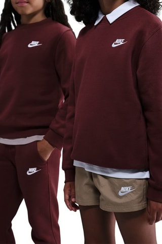 Sweat Club - Bordeaux et blanc