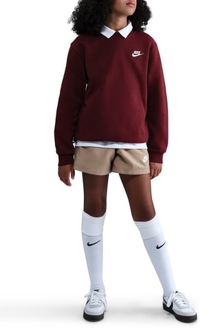 Sweat Club - Bordeaux et blanc