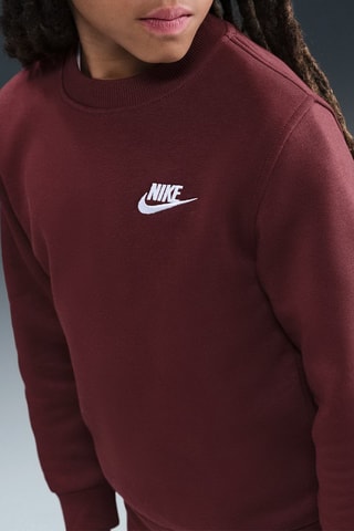 Sweat Club - Bordeaux et blanc