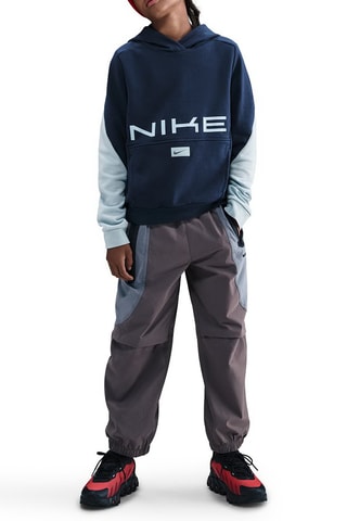 Sweat à capuche Multi - Bleu