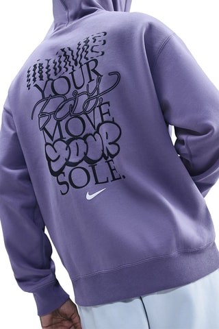 Sweat à capuche Solo Swooch - Violet