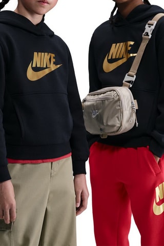 Sweat à capuche Fleece - Noir