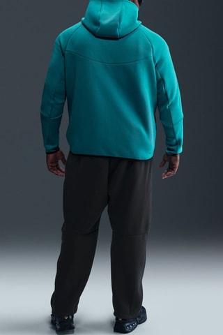 Sweat polaire à capuche Nike Tech - Turquoise
