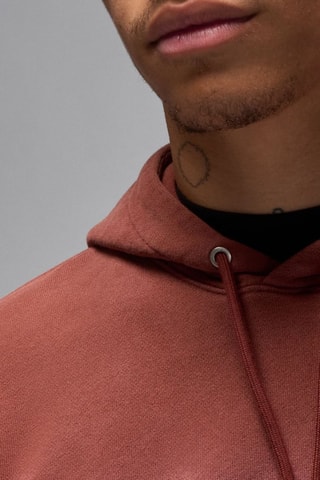 Sweat à capuche - Rouge brique