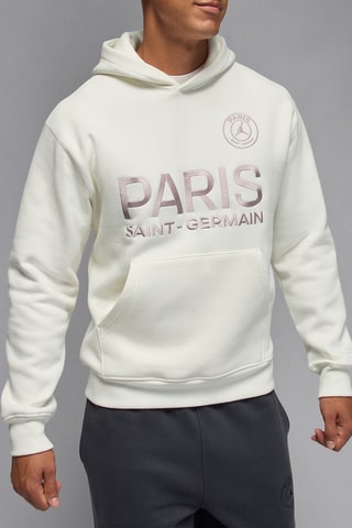 Sweat à capuche Paris Saint-Germain - Ecru