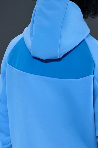 Sweat à capuche Tech - Bleu