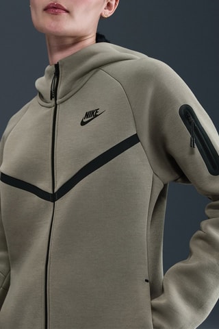 Sweat à capuche Tech - Kaki