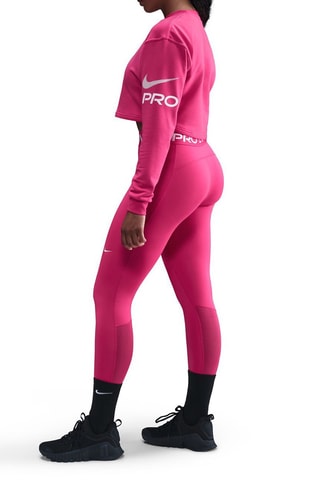 Sweat cropped de running Pro - Rose