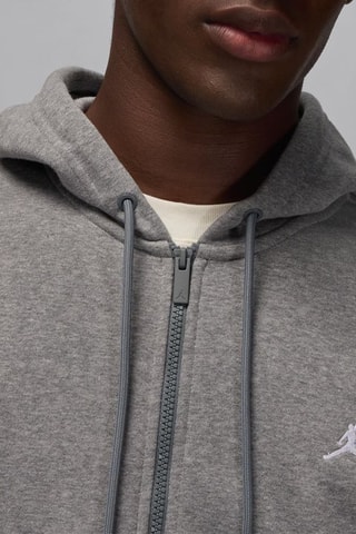 Sweat de basketball à capuche Brooklyn - Gris clair