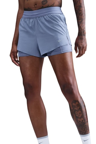 Short de running 2-en-1 Swift - Indigo
