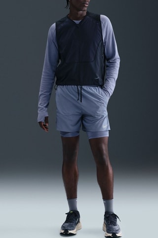 Short de running 2-en-1 Nike Stride - Ciel
