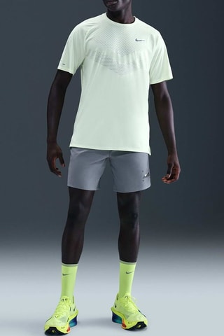 Short de running Nike Challenger - Gris clair