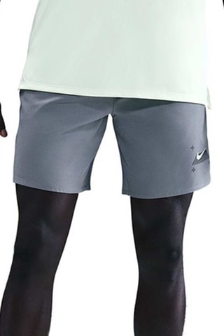 Short de running Nike Challenger - Gris clair