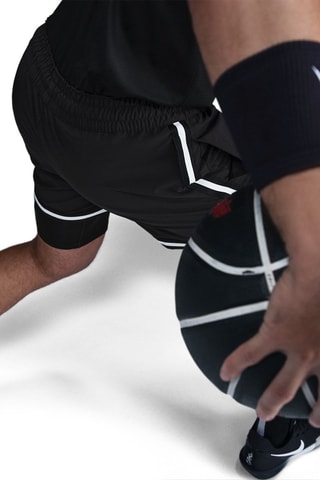Short de basketball 2-en-1 ADN - Noir