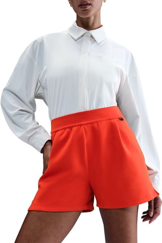 Short d’entraînement taille haute 24.7 ImpossiblySoft - Rouge