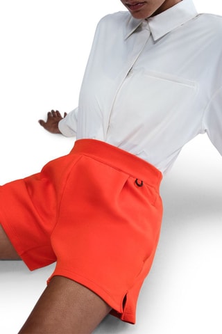 Short d’entraînement taille haute 24.7 ImpossiblySoft - Rouge