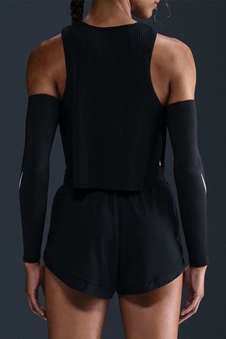 Short de running 2-en-1 - Noir