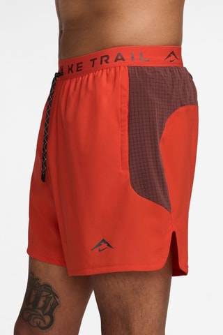 Short de running Nike Trail - Orange et marron