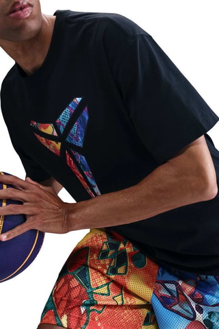 Short de basketball réversible Kobe Bryant - Bleu et orange