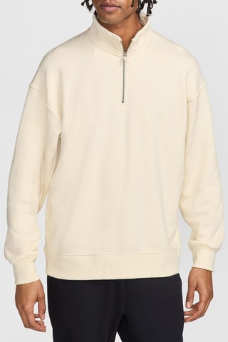 Sweat loose en laine - Beige