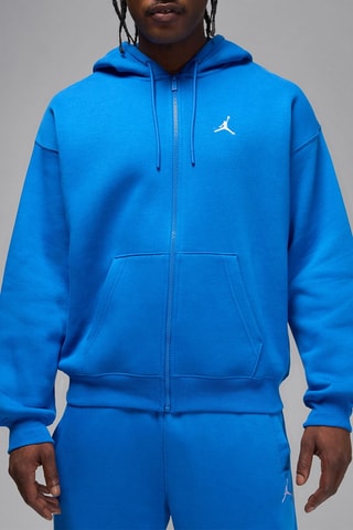 Sweat oversize à capuche - Bleu