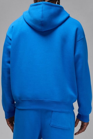 Sweat oversize à capuche - Bleu