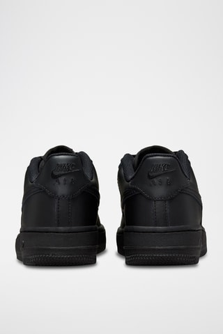 Baskets en cuir Air Force 1 - Noir