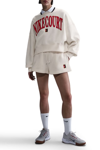 Short polaire taille haute - Ivoire - Nike