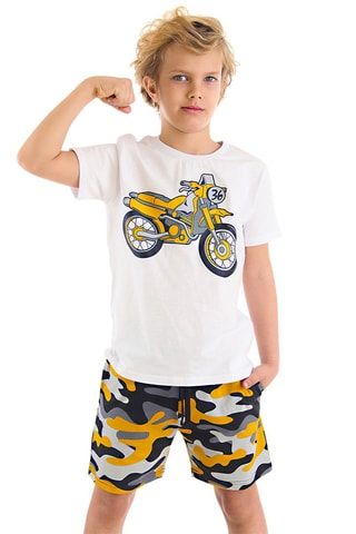 Camiseta y short - Amarillo