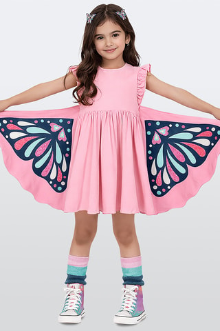 Vestido Butterfly - Rosa