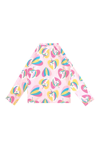 Top con protección solar Unicorn - Rosa