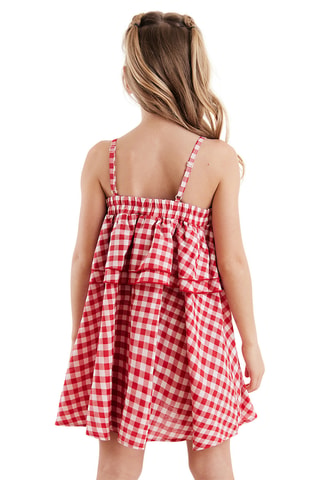 Vestido sin mangas Sea Cat - Rojo