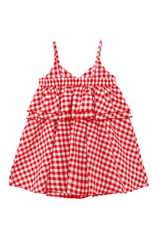 Vestido sin mangas Sea Cat - Rojo