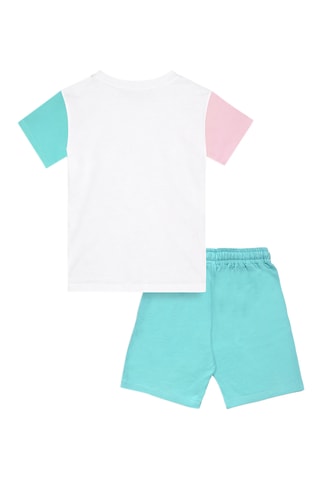 Camiseta y short Monster - Azul