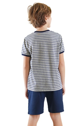 Camiseta y short Basic - Gris