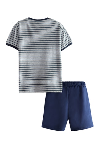Camiseta y short Basic - Gris