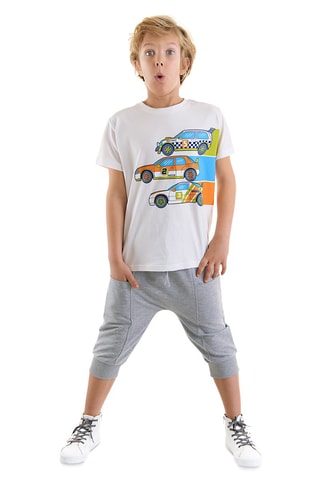 Camiseta y short - Blanco