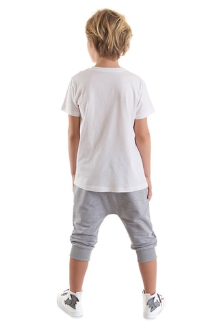 Camiseta y short - Blanco